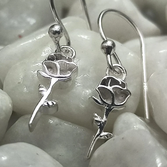 Kya - Rose Design Earrings