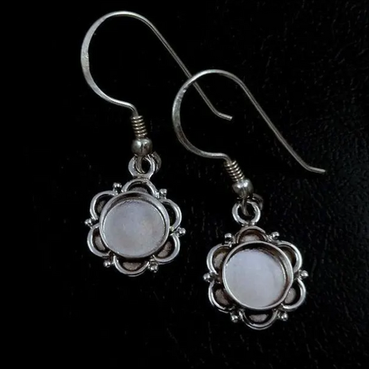 Leena - Round Decorative Earrings
