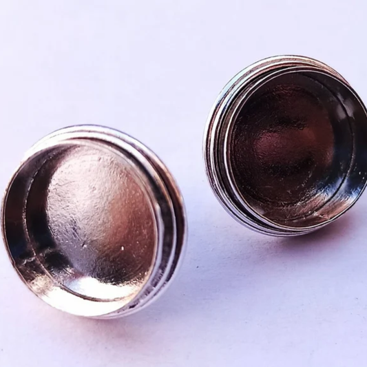 Anayah - 10mm Round Double Wire Studs