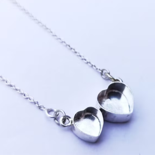 Dora - 2 Heart Pendant