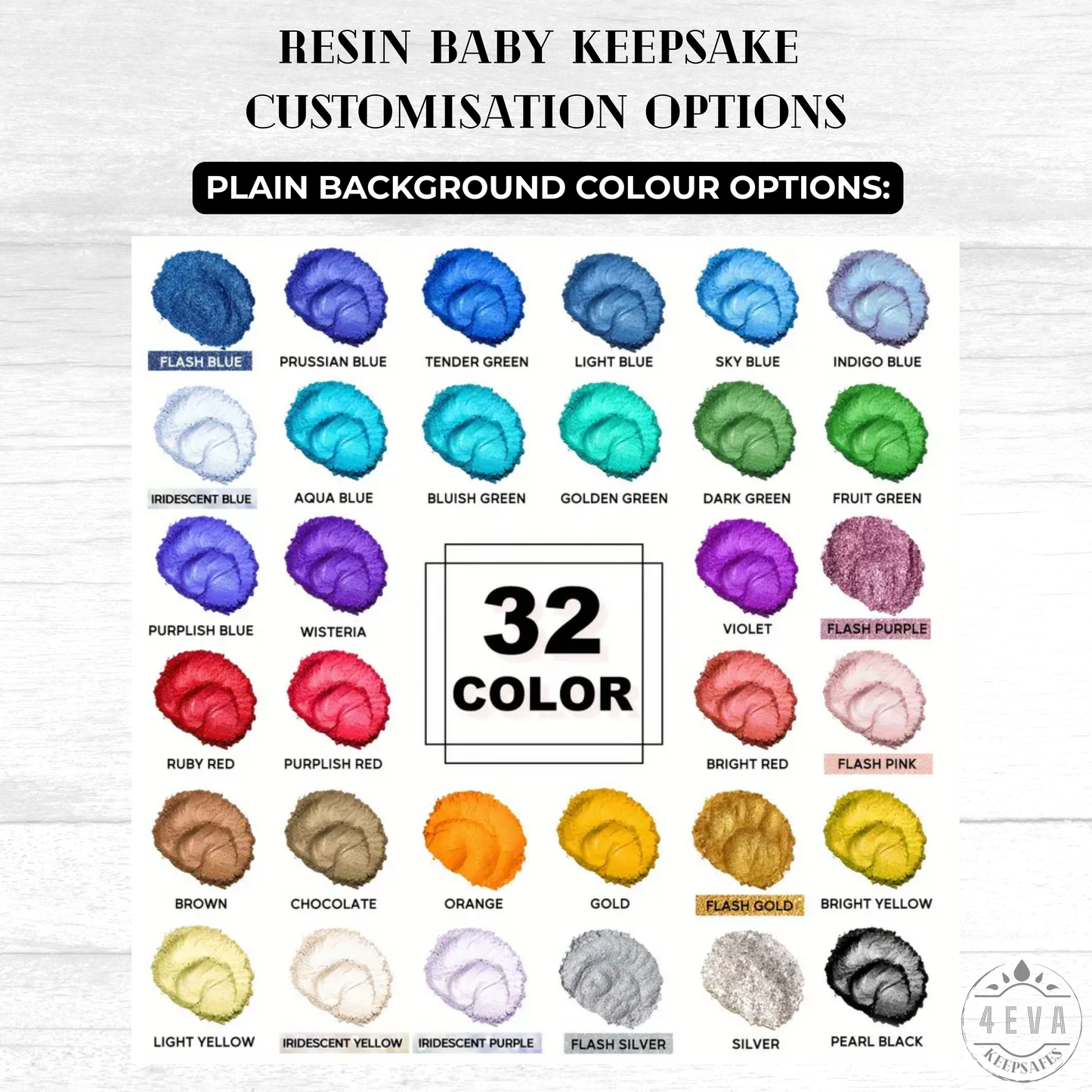 Motherhood Keepsake - Resin (Custom)