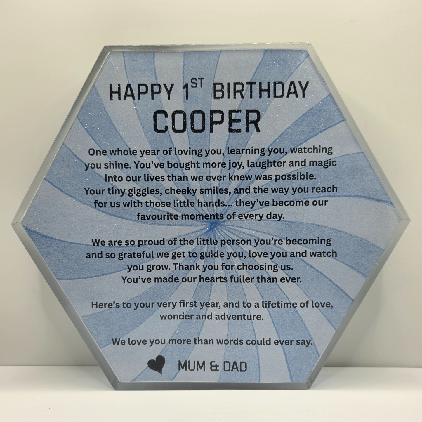 Motherhood Keepsake - Resin (Custom)